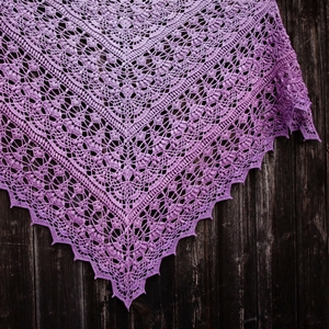 klubíčko Daisy Rainbow 3+1 nitka (duhová) a vzor Bernadette