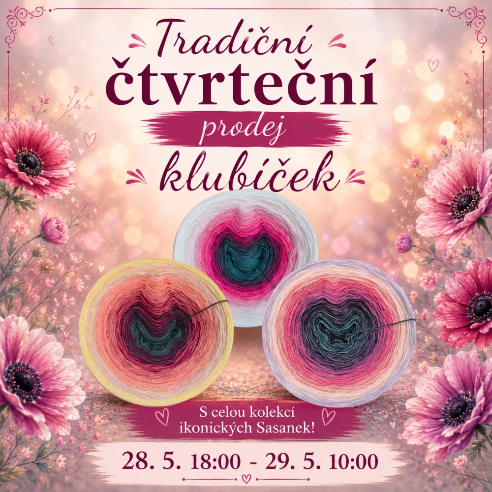 Chci vědět, až budou klubíčka v e-shopu