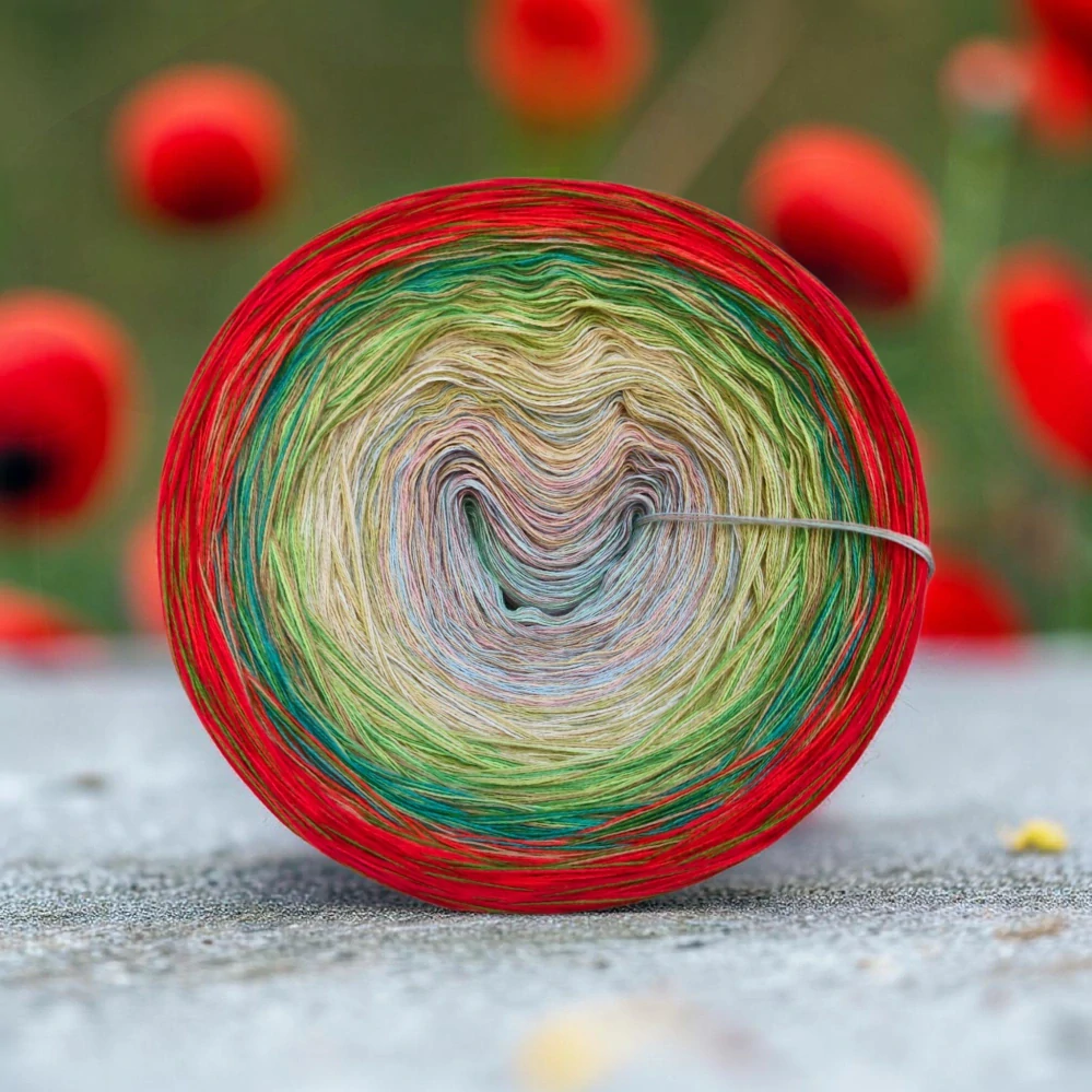 Duhové klubíčko Daisy MONET 4nitka