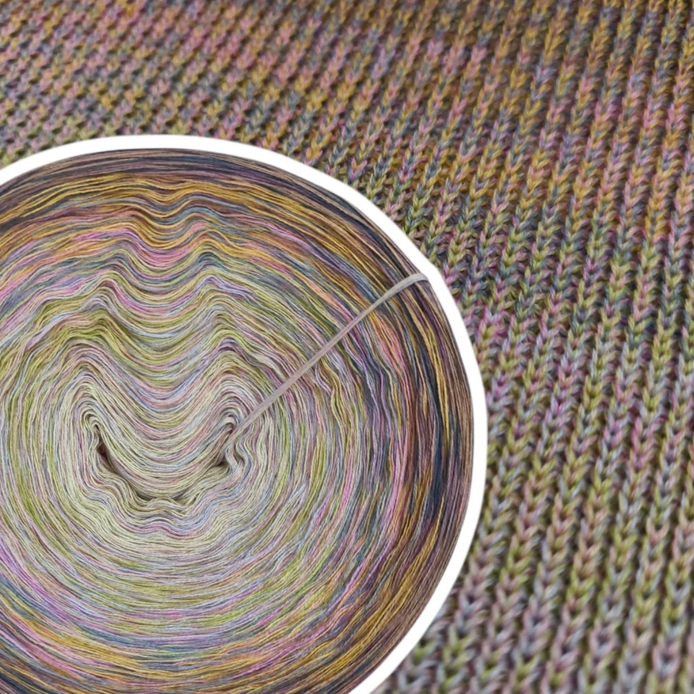 Duhové klubíčko Daisy FUSION 4nitka