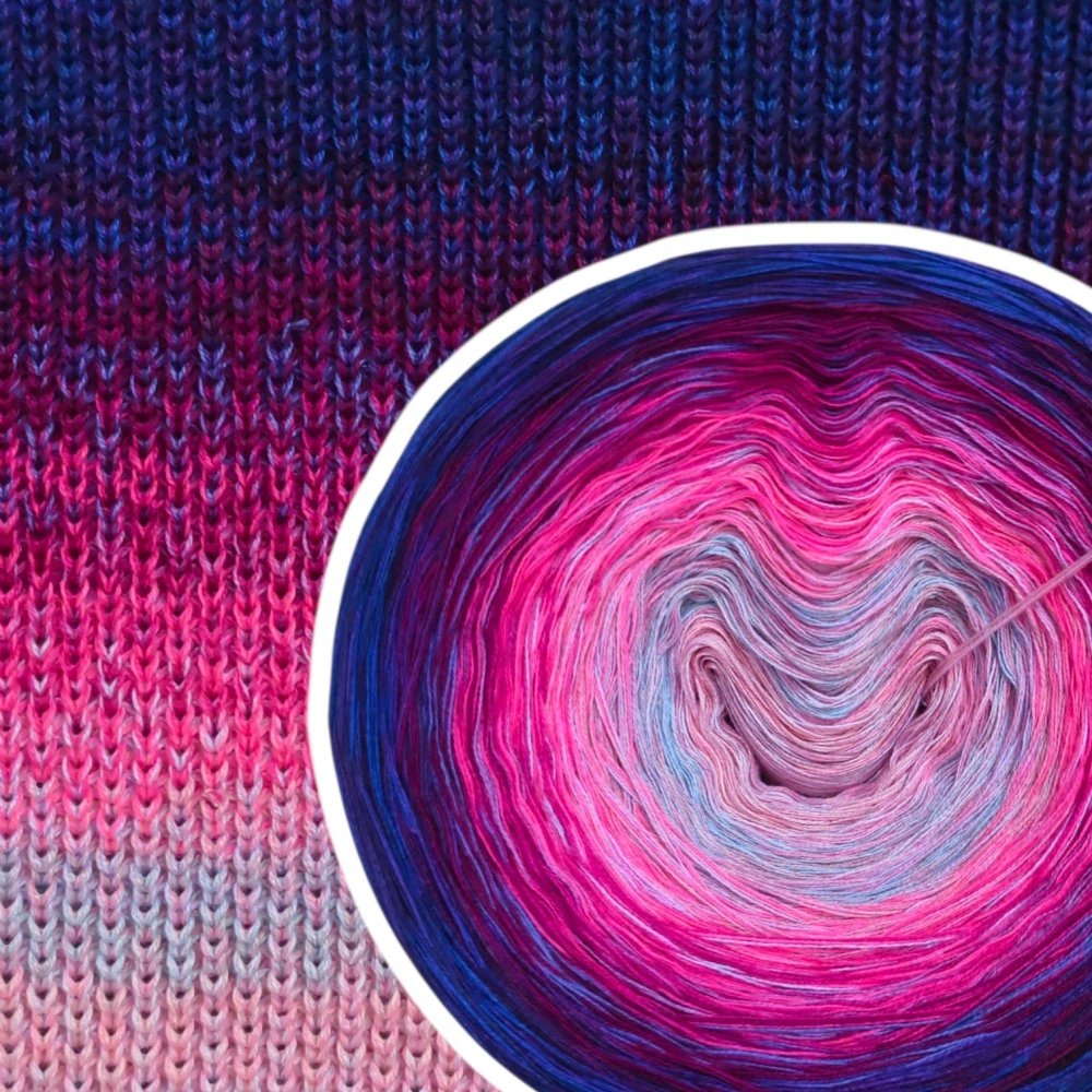 Galaktické duhové klubíčko Daisy MONET 4nitka