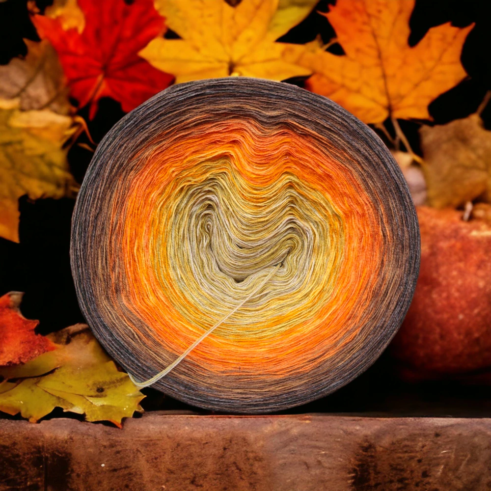 Duhové klubíčko Daisy ART: Jednoduše podzimní