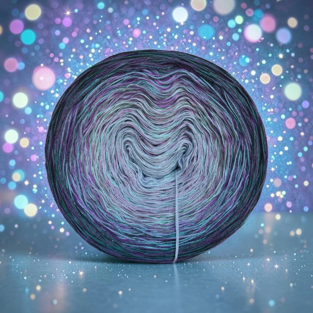 Duhové klubíčko Daisy FUSION 3nitka
