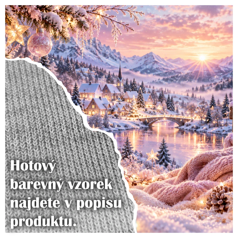 Adventní kalendář s klubíčky Daisy: Vánoční den