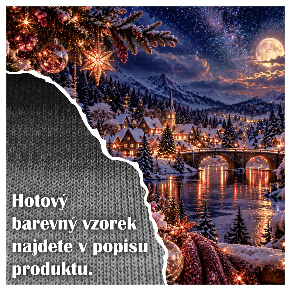 Adventní kalendář s klubíčky Daisy: Vánoční noc