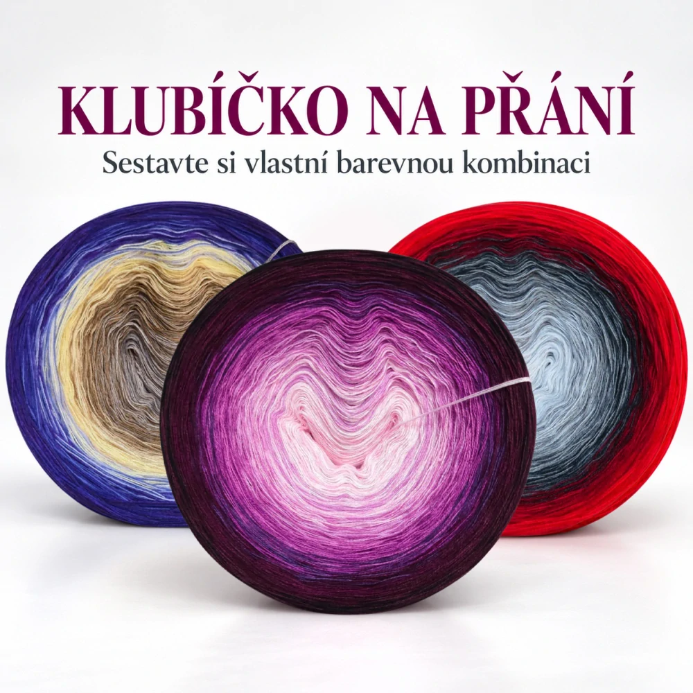 Sestav si vlastní duhové klubíčko Daisy ART