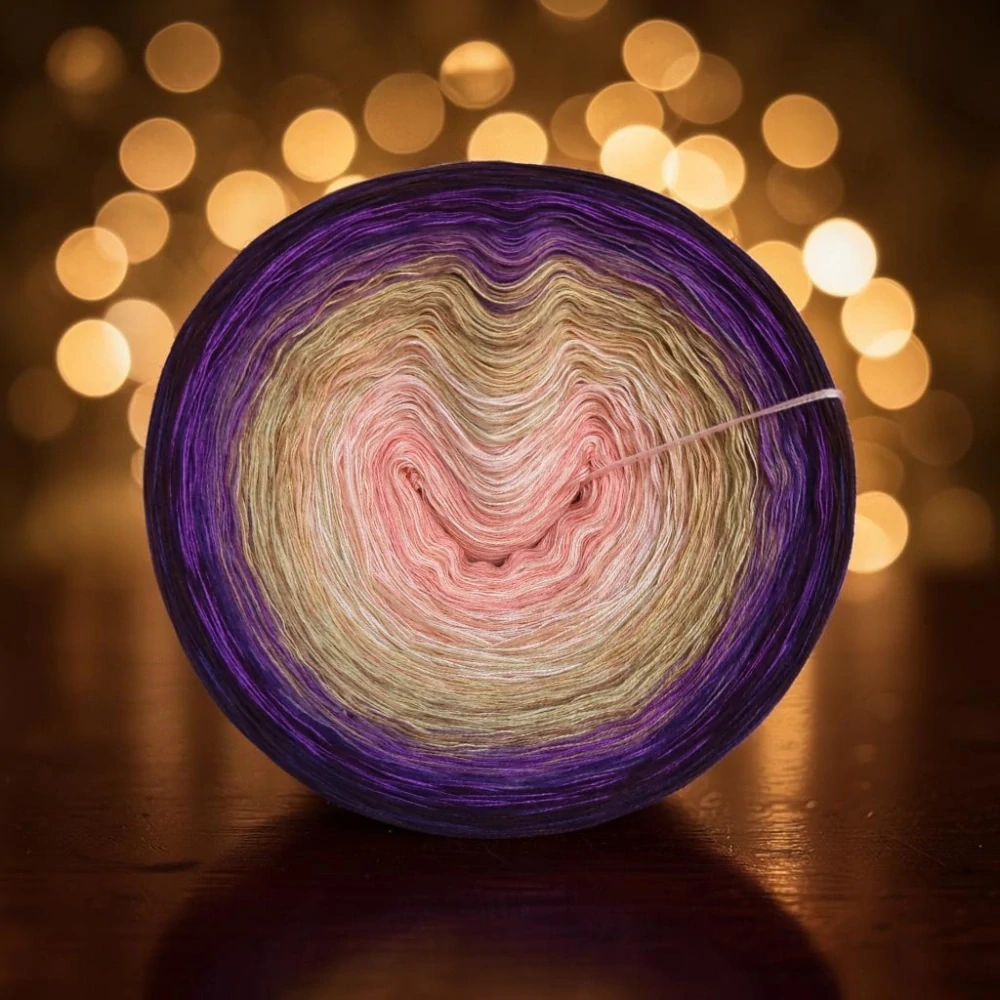 Duhové klubíčko Daisy EpicART 3nitka (1 nitka viskóza)