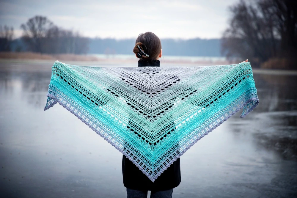 Startovací sada: duhové klubíčko a návod na šátek