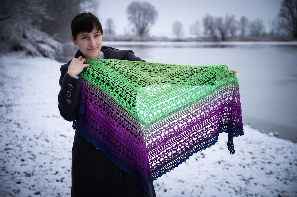 Návod na šátek Shila II.