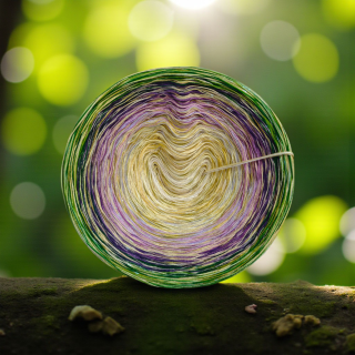 Klubíčko Daisy ART 3+3 nitka (s lurexem, viskózou a bavlnou)