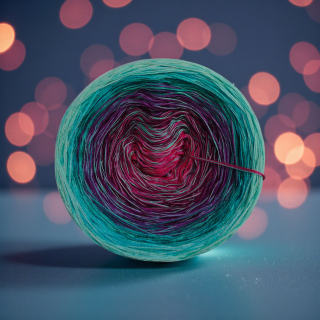 Klubíčko Daisy GlossART 3 nitka + viskóza