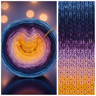 Duhové klubíčko Daisy ART 3nitka