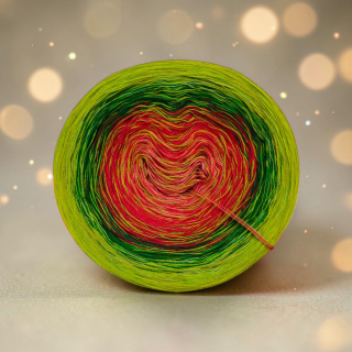 Klubíčko Daisy GlossART 3+1 nitka - 1500 m (1 nitka viskóza)