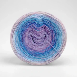 Klubíčko Daisy RainbowART 3nitka + bavlněná duhová nitka
