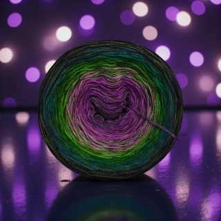 Duhové klubko Daisy GlossART 3nitka + viskóza