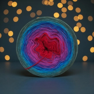 Klubíčko Daisy MagicART 3nitka - 1000 m (viskóza, merino extrafine, bavlna/akryl)