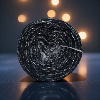Klubíčko Daisy ART 3nitka (prodlužující se úseky) s lurexem
