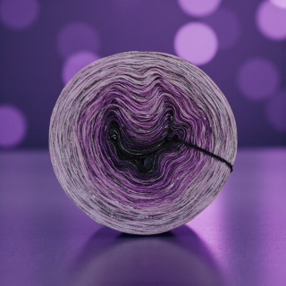 Klubíčko Daisy ART 3nitka (prodlužující se úseky) s lurexem