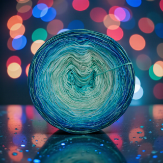 Klubíčko Daisy GlossART 3+1 nitka - 1300 m (1 nitka viskóza)