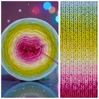 Veselé duhové klubíčko Daisy ART