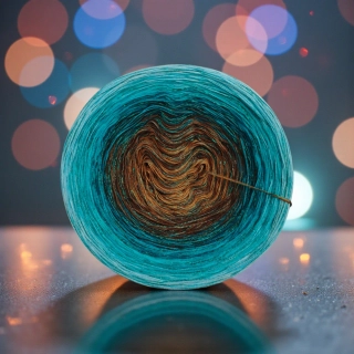 Klubíčko Daisy LunART 3nitka + lurex