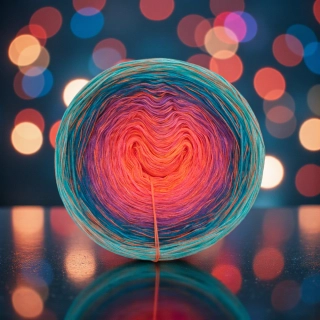 Klubíčko Daisy GlossART 3nitka + viskóza