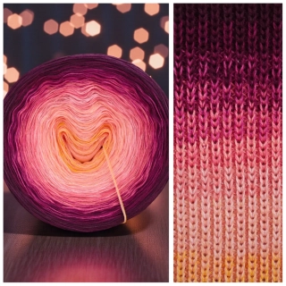 Duhové klubíčko Daisy ART na háčkování