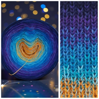 Duhové klubko Daisy ART