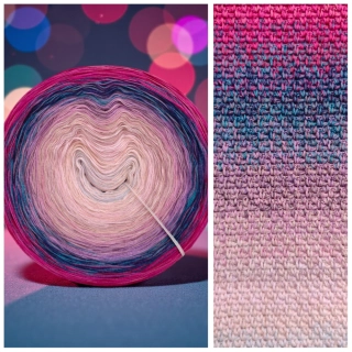Duhové klubíčko Daisy MONET 4nitka 