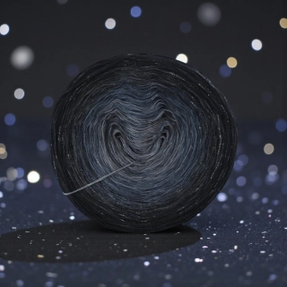 Duhové klubíčko Daisy LunART 3nitka + lurex