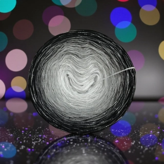 Duhové klubíčko Daisy LunART 3nitka + lurex