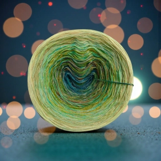 Duhové klubíčko Daisy MONET 4nitka s lurexem