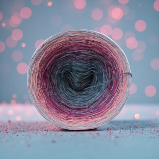 Duhové klubíčko Daisy MONET 4nitka s lurexem