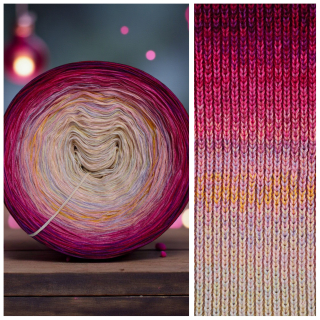 Duhové klubíčko Daisy MONET 4nitka 