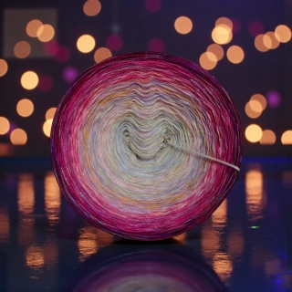 Duhové klubíčko Daisy MONET 4nitka s lurexem