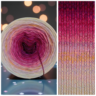 Duhové klubíčko Daisy MONET 4nitka 