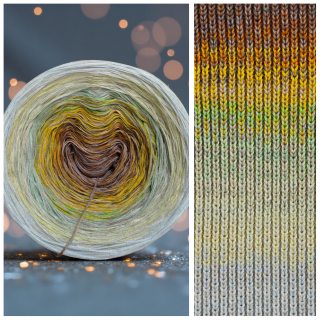 Duhové klubíčko Daisy MONET 4nitka 