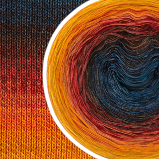 Duhové klubíčko Daisy MONET 4nitka