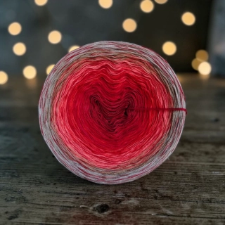 Duhové klubíčko Daisy GlossART 3nitka + viskóza