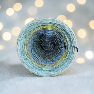 Duhové klubíčko Daisy MONET 4nitka s lurexem