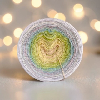 Duhové klubíčko Daisy MONET 4nitka s lurexem