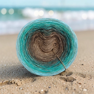 Duhové klubko Daisy LunART 3nitka + lurex