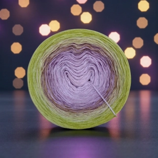 Duhové klubko Daisy ART na šátek