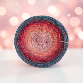 Duhové klubíčko Daisy MONET 4nitka s lurexem