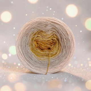 Klubíčko Daisy MagicART 3nitka - 1500 m (viskóza, merino extrafine, bavlna/akryl) + LUREX