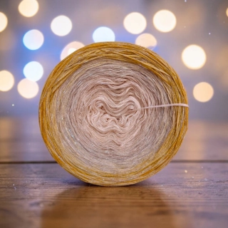 Klubíčko Daisy MagicART 3nitka - 1500 m (viskóza, merino extrafine, bavlna/akryl) + LUREX