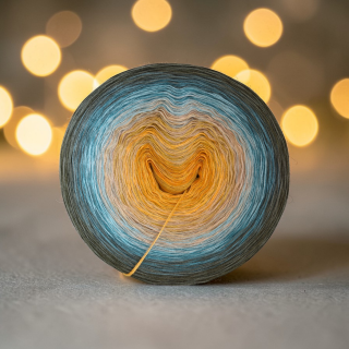 Duhové klubíčko Daisy ART na šátek