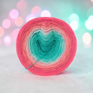 Duhové klubíčko Daisy ART na šátek