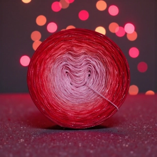 Duhové klubko Daisy LunART 3nitka + lurex