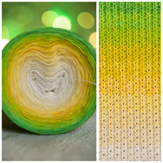 Duhové klubíčko Daisy ART na šátek